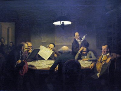 Das Lesekabinett von Johann Peter Hasenclever